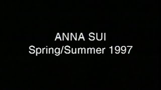 Anna Sui SS 1997 [upl. by Inatsed]