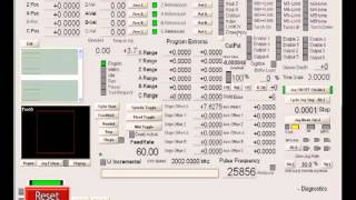 MACH 3 CNC Router Training Tutorial after install setup [upl. by Restivo]