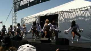 20120812  Raider Nation  Raiderettes Line 3 [upl. by Sewole]