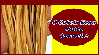 Como Tirar O Amarelo Após A Descoloração Do Cabelo [upl. by Bernadina]