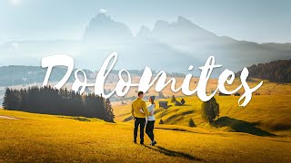 Exploring Italian DOLOMITES  Ortisei in Val Gardena  Best HIKES of our Lives [upl. by Anilehcim]