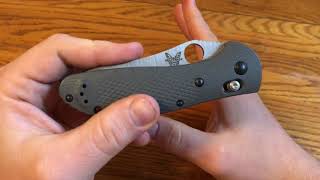 Knife Thoughts Benchmade 5501 Griptilian Large G10 CPM20cv Sheepsfoot [upl. by Raven]