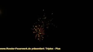 Triplex Plus Batteriefeuerwerk [upl. by Tavie]