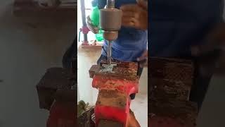 dril machine quot drilling job practical indian machine shortvideo [upl. by Kareem]