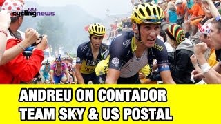 Tour de France 2013 Frankie Andreu on Contador Sky and US Postal Comparisons [upl. by Keeton345]