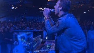 Coldplay  Clocks Live on Letterman [upl. by Elletsyrk]