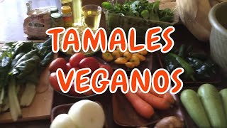 TAMALES VEGANOS DELICIOSOS cómo hacerlos Vegana a la Mexicana [upl. by Aiclid249]