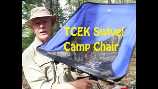 TCEK Swivel Portable Camp Chair [upl. by Pinckney989]