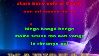 Arbore Renzo Bongo Bongo Bongo karaoke [upl. by Bilbe]