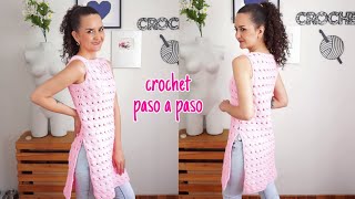 Blusón Serena crochet mc👚 todas las tallas [upl. by Cathy]