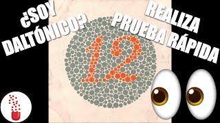 👁️💊 TEST DE ISHIHARA ► Prueba rápida EN 1 MINUTO 😱 [upl. by Coffee]