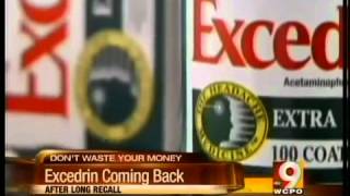 Excedrin coming back [upl. by Derk]