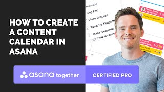 How to create a content calendar in Asana [upl. by Adeirf]