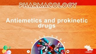 Revision of L2 Antiemetics and prokinetic drugs Pharmacology [upl. by Airlee904]