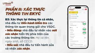 MỞ TÀI KHOẢN CHỨNG KHOÁN TRONG VÒNG 3 PHÚT  LPBS [upl. by Lledraw]