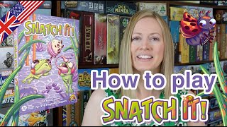 How to play SNATCH IT English howtoplayheidelbaer [upl. by Kovacev]