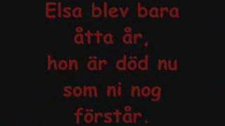 Dia Psalma  Balladen om lilla elsa Lyrics [upl. by Adah]