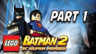 LEGO Batman 2 DC Super Heroes Walkthrough  Part 1 Theatrical Pursuits Lets Play XBOX PS3 PC [upl. by Accber338]