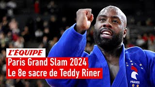 Paris Grand Slam 2024  Teddy Riner glane son 8e titre synonyme de record  Le replay de sa finale [upl. by Dee Dee130]