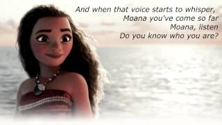 I am Moana  Lyric Video   Song of the Ancestors [upl. by Anileva]