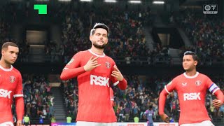 EA FC 25 charlton athetic mens carreer mode season 1 notts forest carabao cup last 8 [upl. by Simetra]