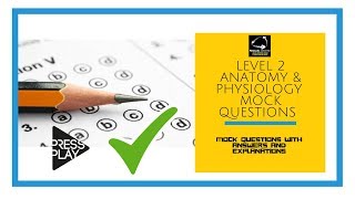 Level 2 Anatomy and Physiology Mock Questions [upl. by Yvor771]