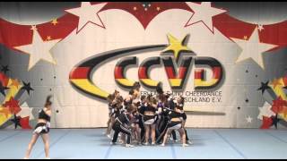 RMNord2015  GC Warriors  Senior Coed Cheer Level 5 [upl. by Madaras82]