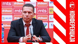 Konferencija za štampu posle utakmice Crvena zvezda  Fiorentina [upl. by Fawn110]