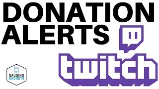 How To Setup Twitch Donation Alerts In OBS  Donation Notifications Tutorial [upl. by Ethelbert]