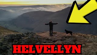 A Night of Wild Camping Surviving the Elements Helvellyn Lake District  No Regrets [upl. by Ardelle]