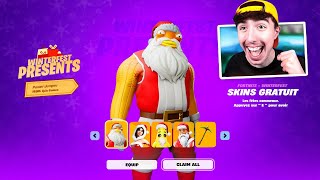 2 Skins Cadeaux GRATUIT Sont disponibles sur Fortnite [upl. by Nanahs]