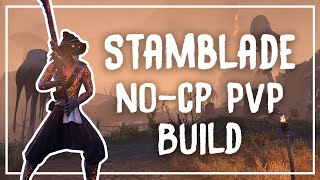 ESO  Stambladeexe NoCp PvP Build [upl. by Arikihs786]