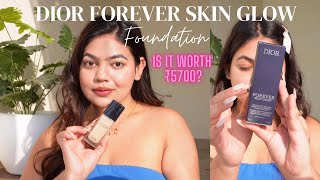 The best dewy Foundation ever ✨DIOR Forever Skin Glow Foundation  Aarti Sengar [upl. by Eiger472]