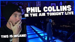 Metal Vocalist Reacts  Phil Collins  In The Air Tonight LIVE [upl. by Dez]