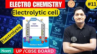 Electrolytic Cell  Class 12TH ElectroChemistry  NCERT [upl. by Drol866]