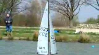 RC Sailing new IOM Test5 [upl. by Ahsikcin]