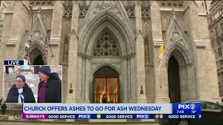 Morningside Heights church offers ashes to go for Ash Wednesday [upl. by Calvinna]