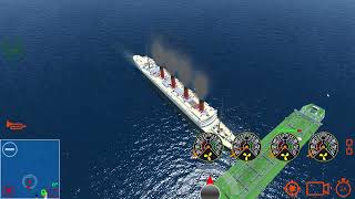 RMS AQUITANIA SINKING  Ship Handling [upl. by Olympium479]