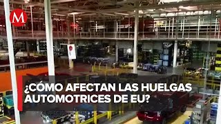 Huelga de automotrices cumple 7 días en EU  Milenio Monoblock [upl. by Arty852]