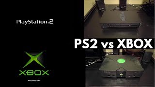 PS2 vs XBOX Startup Screens AT THE SAME TIME WHICH IS FASTER [upl. by Grimes]