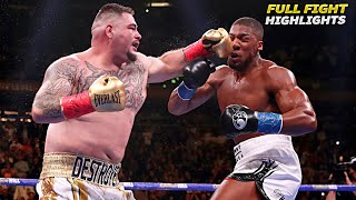 Anthony Joshua vs Andy Ruiz FULL FIGHT HIGHLIGHTS  BOXING FIGHT HD [upl. by Gotthard44]