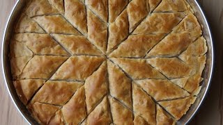 Baklava Dilimi nasil Kesilir Yildiz Dilimi Ev Baklava Kesimi [upl. by Eladal318]