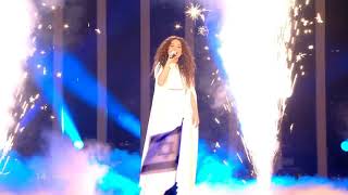 Greece technical problem at jury final  Eurovision 2018 Yianna Terzi  Oneiro Mou [upl. by Etnovahs]