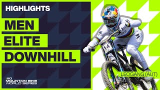 Leogang  Men Elite DHI Highlights  2023 UCI MTB World Cup [upl. by Ally626]