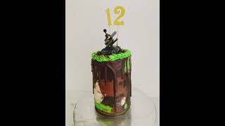 Call of Duty cake  Camouflage cake Shorts [upl. by Hendren]