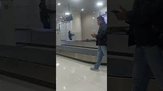 Airport Conveyor Belt jam in Pokhara airport shortvideo [upl. by Reiser194]