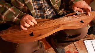 Gospel medley instrumental on McSpadden baritone mountain dulcimer [upl. by Efioa]