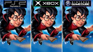 Harry Potter and the Philosophers Stone  Ps2 vs Xbox vs Gamecube  Graphics Comparison [upl. by Lamond]