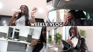 WEEKLY VLOG  new house viewings  uni stress  new music career 😂 [upl. by Nelad]