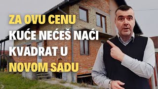 Prodaja kuća Novi Sad  kuća na Adicama sa dva odvojena stana  cena kvadrata da ne veruješ [upl. by Ailina]